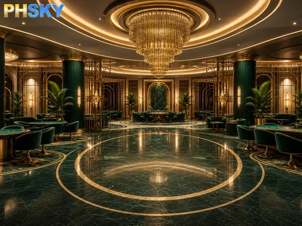 PHSKY casino and sports betting game selection.