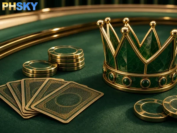 PHSKY banner featuring popular slot games