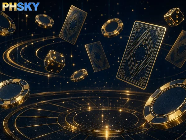 PHSKY banner with a responsible gaming reminder